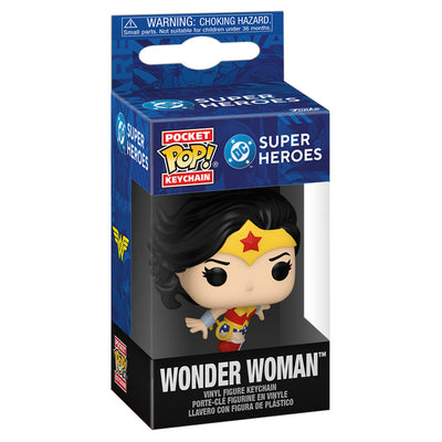 CHAVEIRO FUNKO POP KEYCHAIN DC SUPER HEROES - WONDER WOMAN (86377)