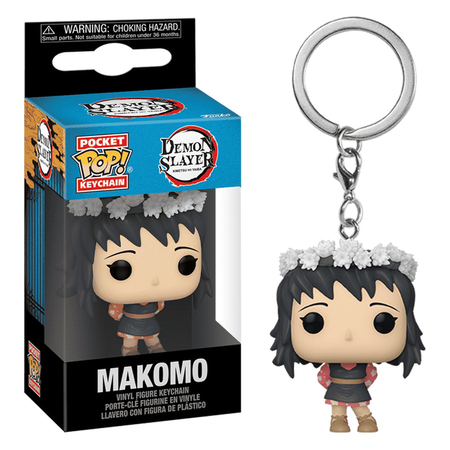 CHAVEIRO FUNKO POP KEYCHAIN DEMON SLAYER: KIMETSU NO YAIBA - MAKOMO (72615) BRINDE