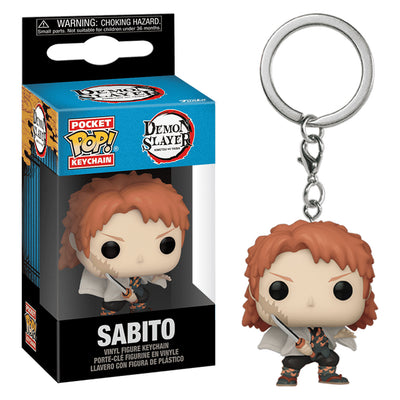 CHAVEIRO FUNKO POP KEYCHAIN DEMON SLAYER: KIMETSU NO YAIBA - SABITO (72616)