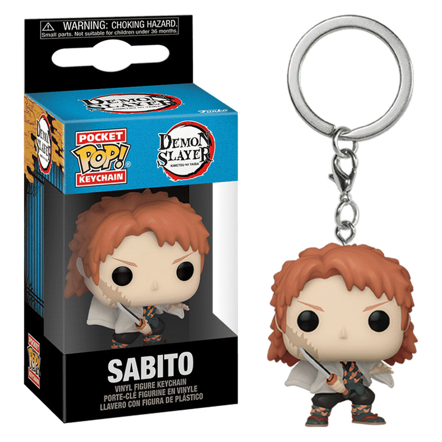 CHAVEIRO FUNKO POP KEYCHAIN DEMON SLAYER: KIMETSU NO YAIBA - SABITO (72616)