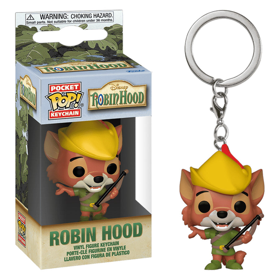 CHAVEIRO FUNKO POP KEYCHAIN DISNEY ROBIN HOOD (75917)