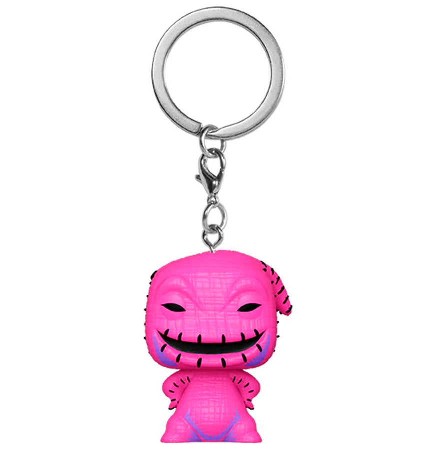 CHAVEIRO FUNKO POP KEYCHAIN DISNEY THE NIGHTMARE BEFORE CHRISTMAS BLACKLIGHT - OOGIE BOOGIE