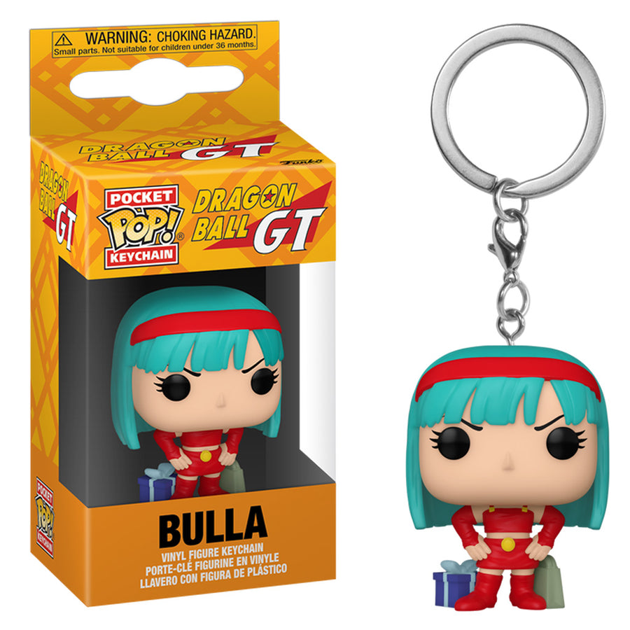 CHAVEIRO FUNKO POP KEYCHAIN DRAGON BALL GT - BULLA (72095) BRINDE