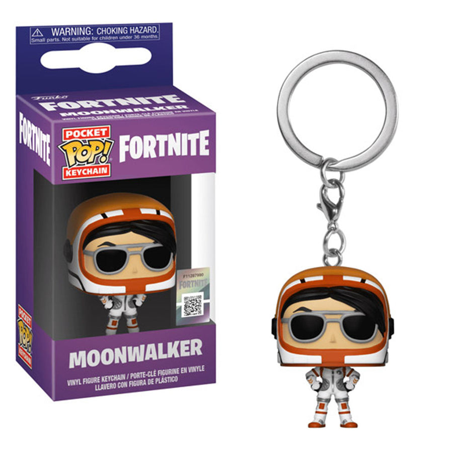 CHAVEIRO FUNKO POP - KEYCHAIN FORTNITE MOONWALKER BRINDE
