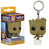 Chaveiro Funko Pop Keychain Guardians Galaxy Dancing Groot