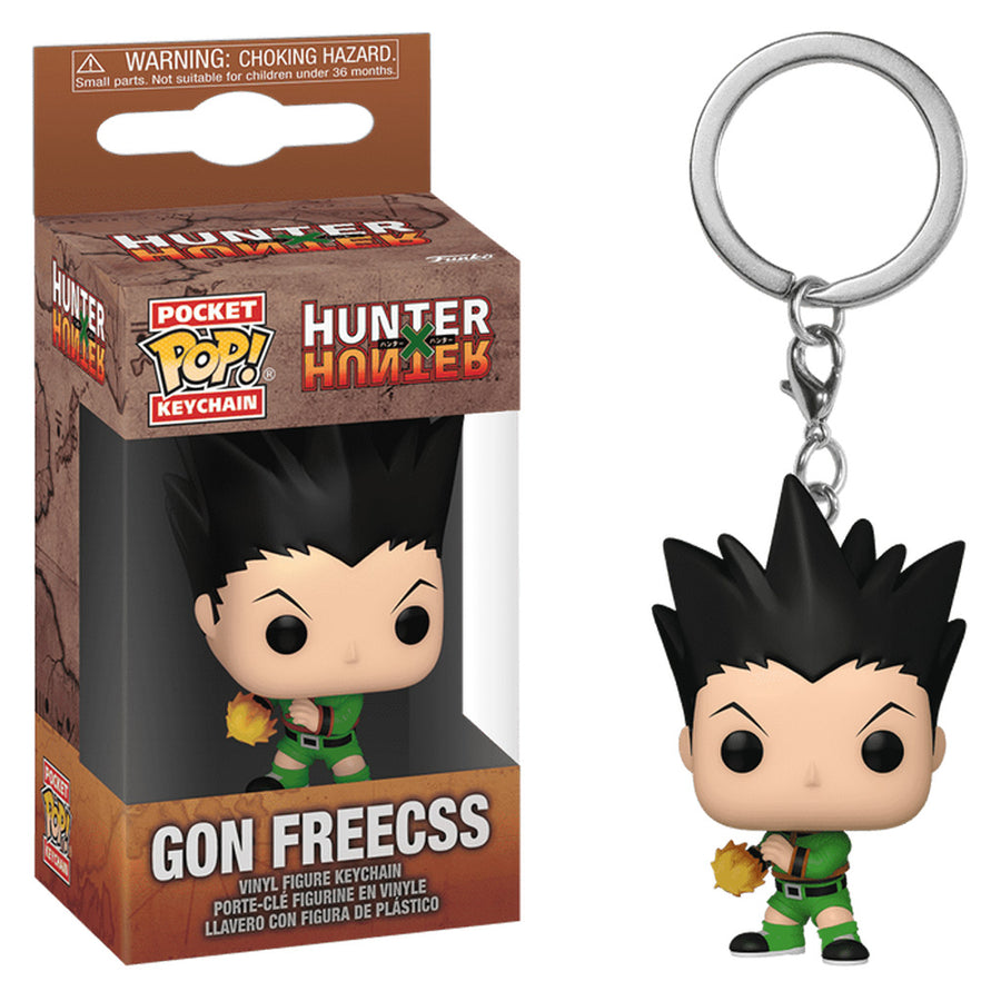 CHAVEIRO FUNKO POP KEYCHAIN HUNTER X HUNTER - GON FREECSS (80350) BRINDE