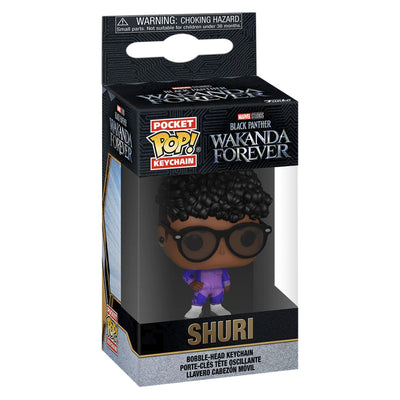 CHAVEIRO FUNKO POP KEYCHAIN MARVEL BLACK PANTHER: WAKANDA FOREVER - SHURI (63937)