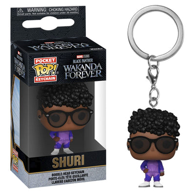 CHAVEIRO FUNKO POP KEYCHAIN MARVEL BLACK PANTHER: WAKANDA FOREVER - SHURI (63937)