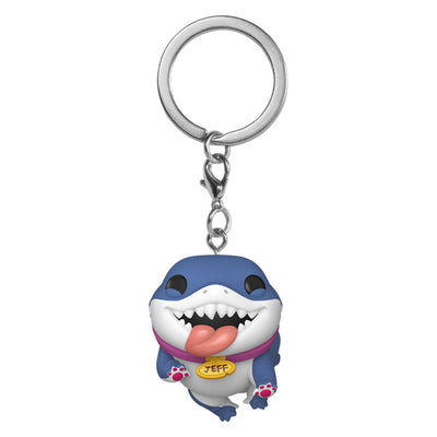 CHAVEIRO FUNKO POP KEYCHAIN MARVEL RIVALS - JEFF THE LAND SHARK (88172)