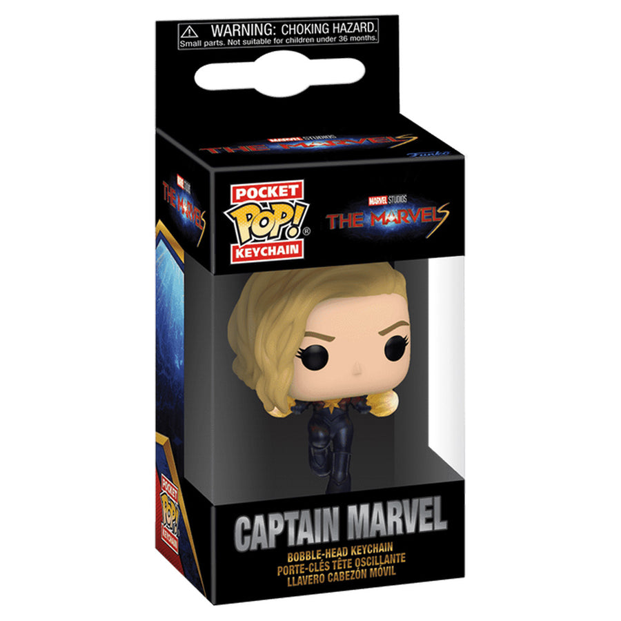 CHAVEIRO FUNKO POP KEYCHAIN MARVEL THE MARVELS - CAPTAIN MARVEL (67589)