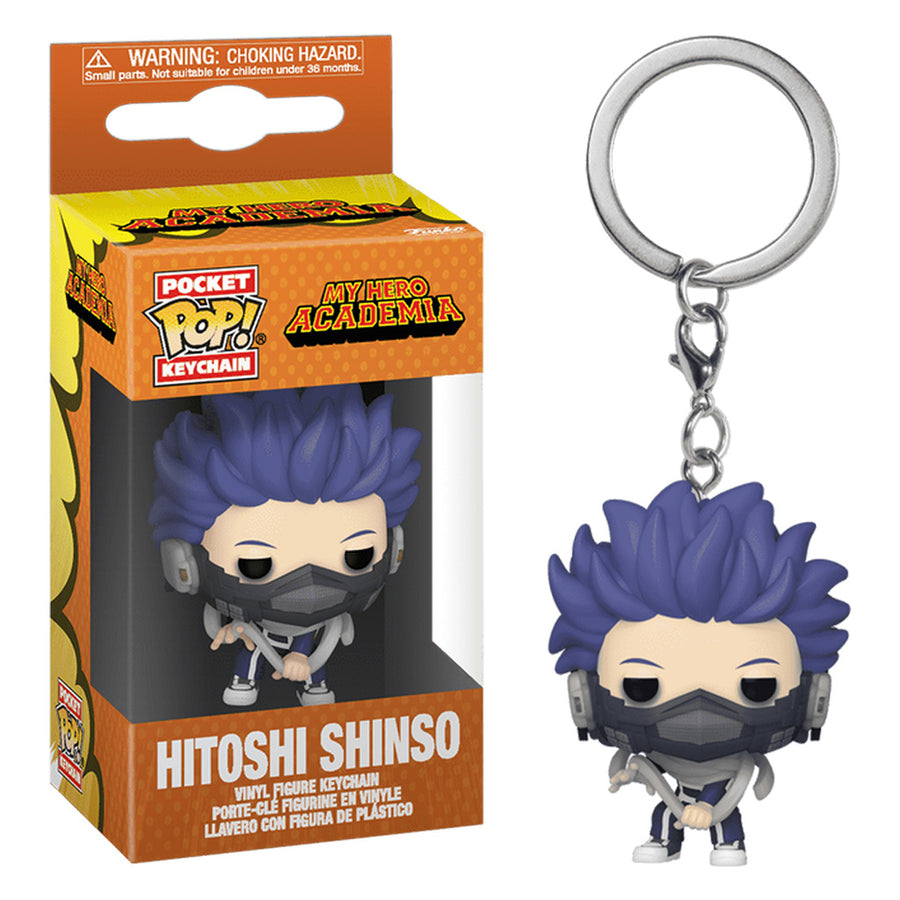 CHAVEIRO FUNKO POP KEYCHAIN MY HERO ACADEMIA - HITOSHI SHINSO (67333)