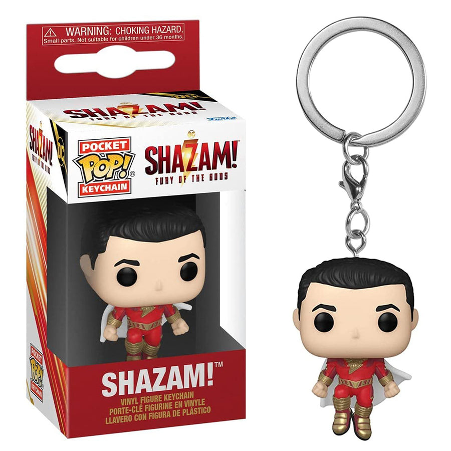 CHAVEIRO FUNKO POP KEYCHAIN SHAZAM: FURY OF THE GODS - SHAZAM 69131 BRINDE