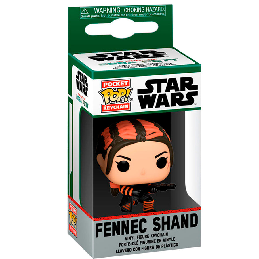 CHAVEIRO FUNKO POP KEYCHAIN STAR WARS BOBA FETT - FENNEC SHAND