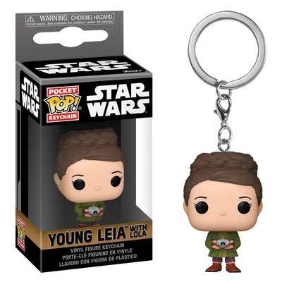 CHAVEIRO FUNKO POP KEYCHAIN STAR WARS OBI-WAN: KENOBI - YOUNG LEIA (67582)