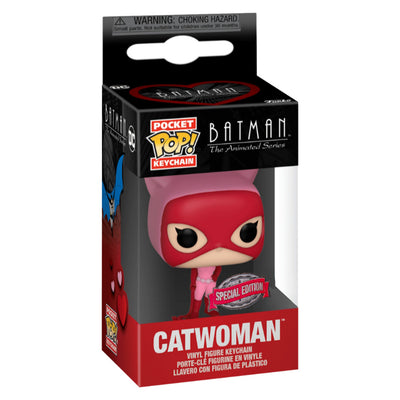 CHAVEIRO FUNKO POP KEYCHAIN THE BATMAN THE ANIMATED SERIES EXCLUSIVE - CATWOMAN