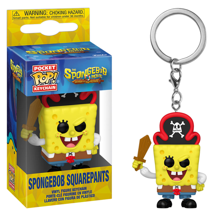 CHAVEIRO FUNKO POP KEYCHAIN THE SPONGEBOB MOVIE - SPONGEBOB SQUAREPANTS (83589) BRINDE