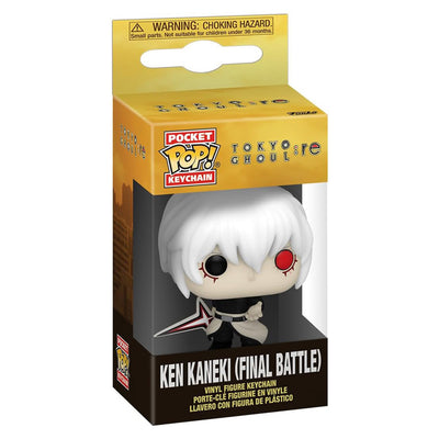 CHAVEIRO FUNKO POP KEYCHAIN TOKYO GHOUL:RE - KEN KANEKI (FINAL BATTLE)