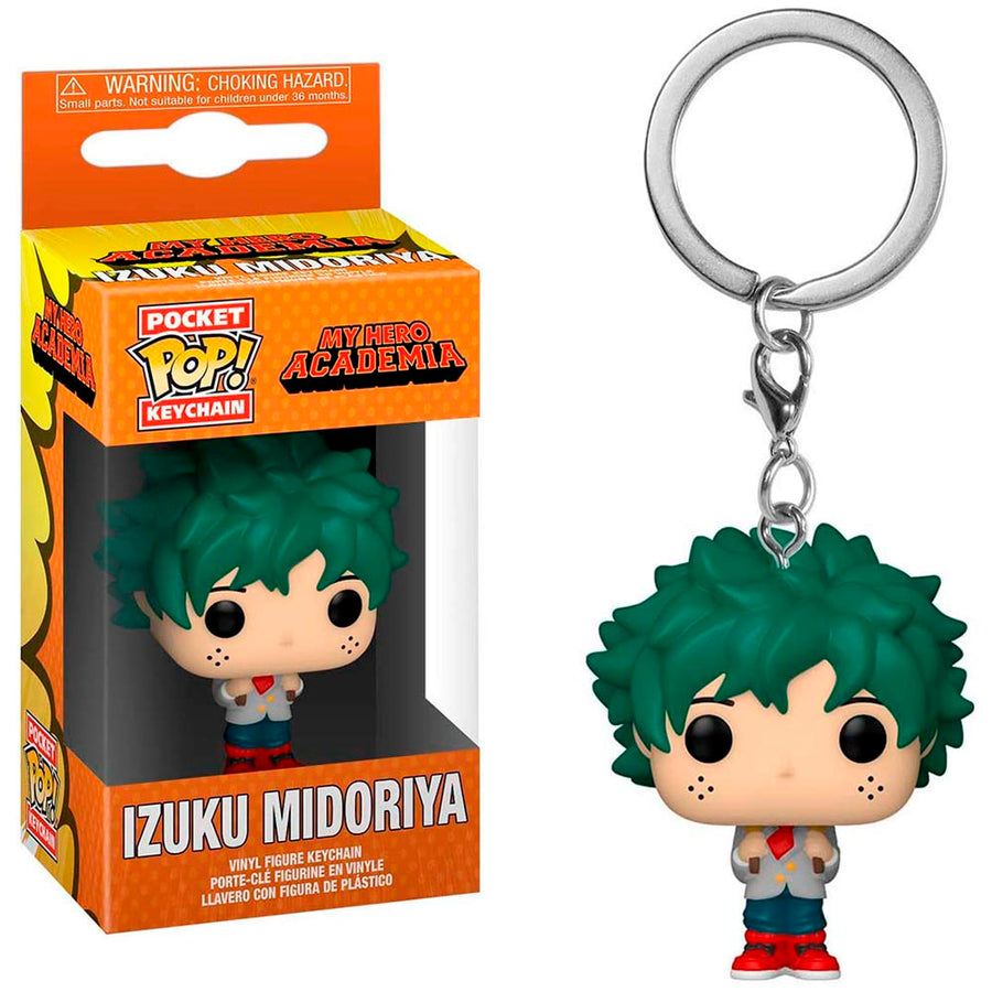 CHAVEIRO FUNKO POCKET POP KEYCHAIN MY HERO ACADEMIA - IZUKU MIDORIYA