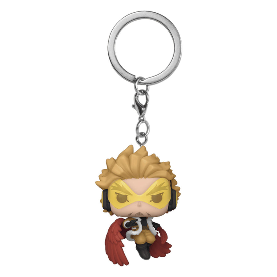 CHAVEIRO FUNKO POP POCKET KEYCHAIN MY HERO ACADEMIA - HAWKS