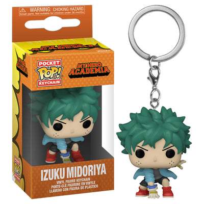 CHAVEIRO FUNKO POP POCKET KEYCHAIN MY HERO ACADEMIA - IZUKU MIDORIYA 58041