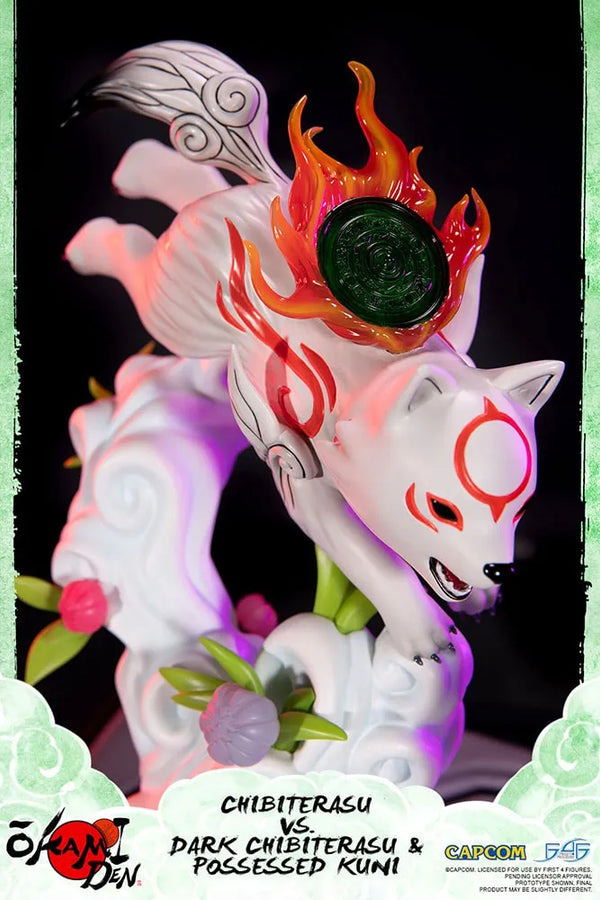 Chibiterasu vs Dark Chibiterasu & Possessed Kuni – First 4 Figures – ActionFigure Brasil