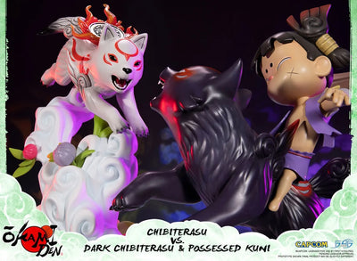 Chibiterasu vs Dark Chibiterasu & Possessed Kuni – First 4 Figures – ActionFigure Brasil — embalagem