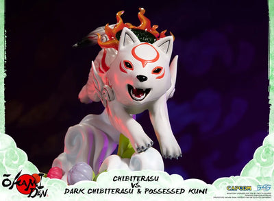 Chibiterasu vs Dark Chibiterasu & Possessed Kuni – First 4 Figures – ActionFigure Brasil — ambientada