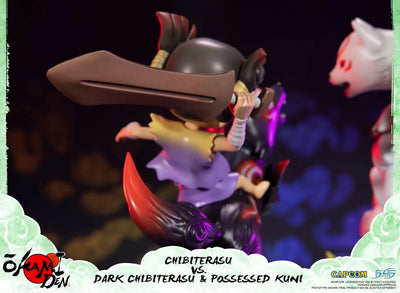 Chibiterasu vs Dark Chibiterasu & Possessed Kuni – First 4 Figures – ActionFigure Brasil — ambientada