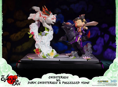 Chibiterasu vs Dark Chibiterasu & Possessed Kuni – First 4 Figures – ActionFigure Brasil — ângulo diferente