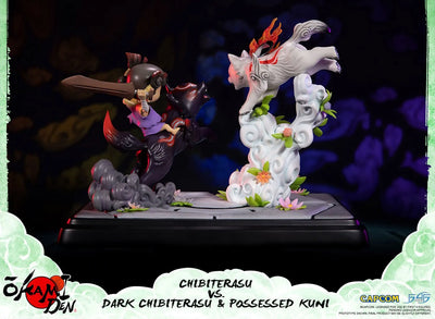 Chibiterasu vs Dark Chibiterasu & Possessed Kuni – First 4 Figures – ActionFigure Brasil — acessórios