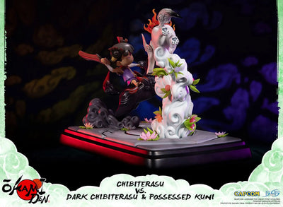 Chibiterasu vs Dark Chibiterasu & Possessed Kuni – First 4 Figures – ActionFigure Brasil — ambientada
