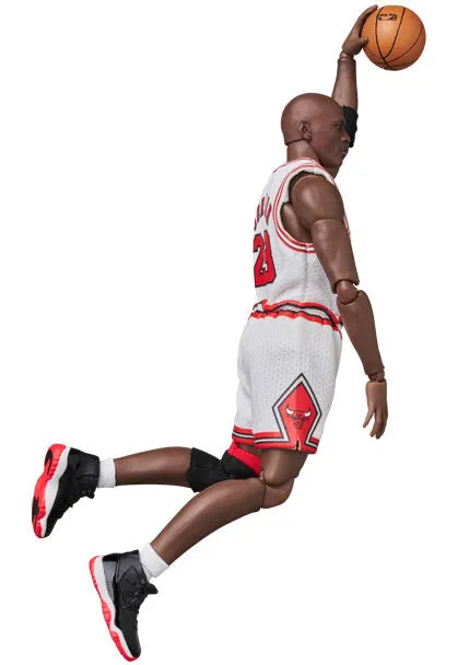 Chicago Bulls - NBA - Michael Jordan - Mafex (No.255) - Chicago Bulls Home (Medicom Toy)ㅤ – Medicom Toy – ActionFigureBrasil