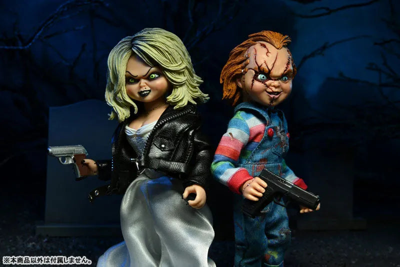 Child's Play Bride of Chucky / Chucky & Tiffany Action Doll 2PKㅤ – Neca – ActionFigureBrasil