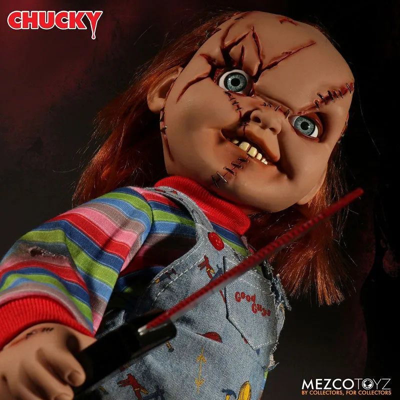 Child's Play / Chucky 15 Inch Talking Mega Scale Figureㅤ – Mezco – ActionFigure Brasil