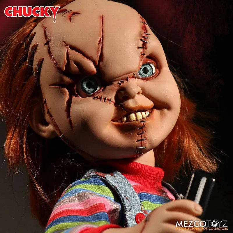 Child's Play / Chucky 15 Inch Talking Mega Scale Figureㅤ – Mezco – ActionFigure Brasil