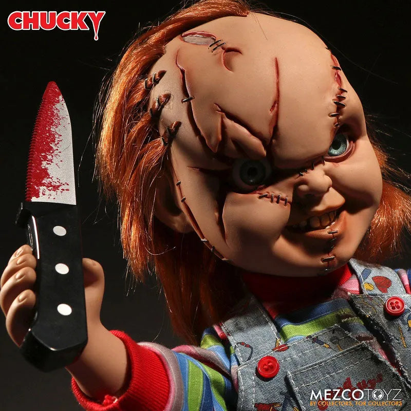 Child's Play / Chucky 15 Inch Talking Mega Scale Figureㅤ – Mezco – ActionFigure Brasil