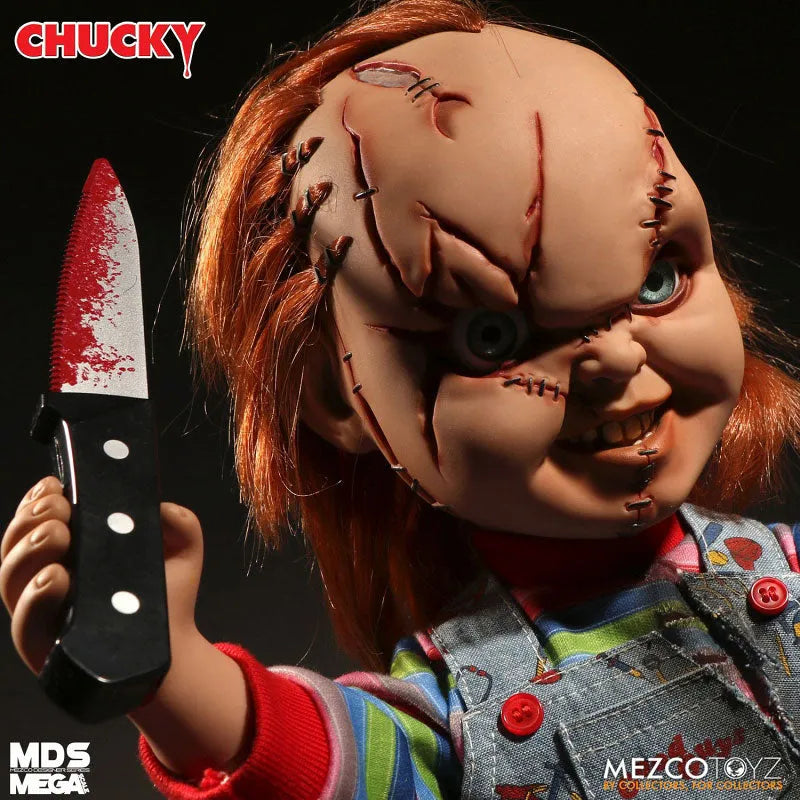 Child's Play/ Chucky 15 Inch Talking Mega Scale Figureㅤ – Mezco – ActionFigureBrasil