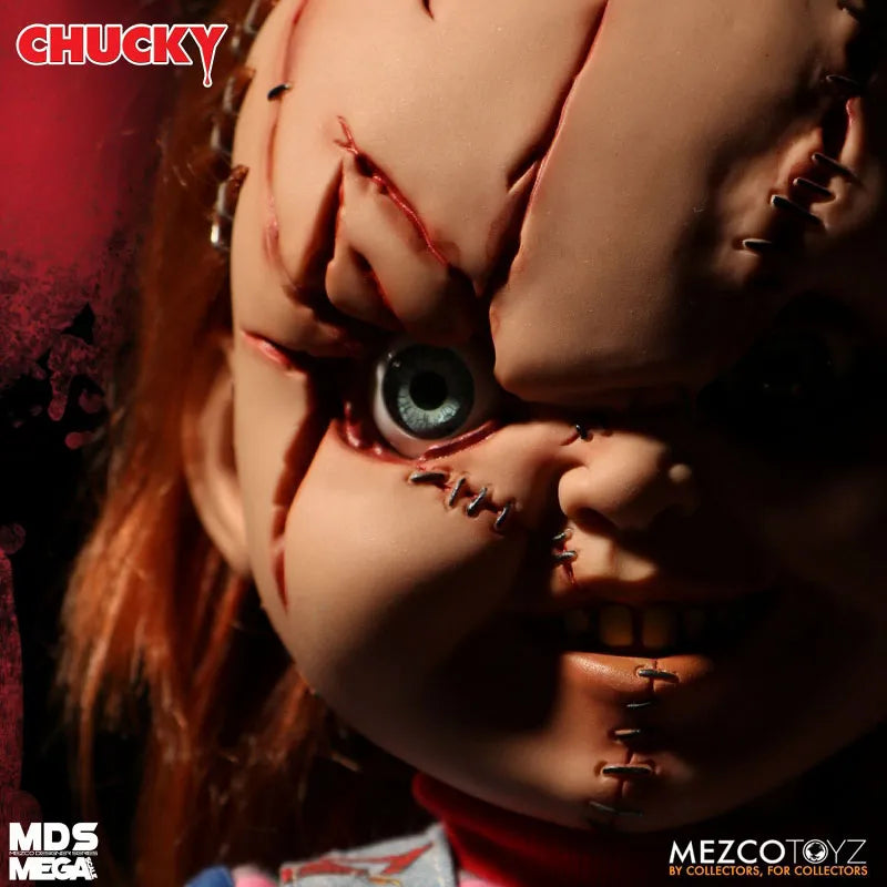 Child's Play/ Chucky 15 Inch Talking Mega Scale Figureㅤ – Mezco – ActionFigureBrasil