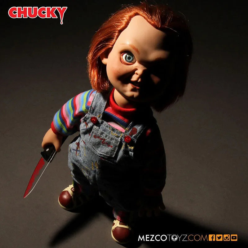 Child's Play - Good Guy Chucky 15 Inch Talking Figureㅤ – Mezco – ActionFigure Brasil