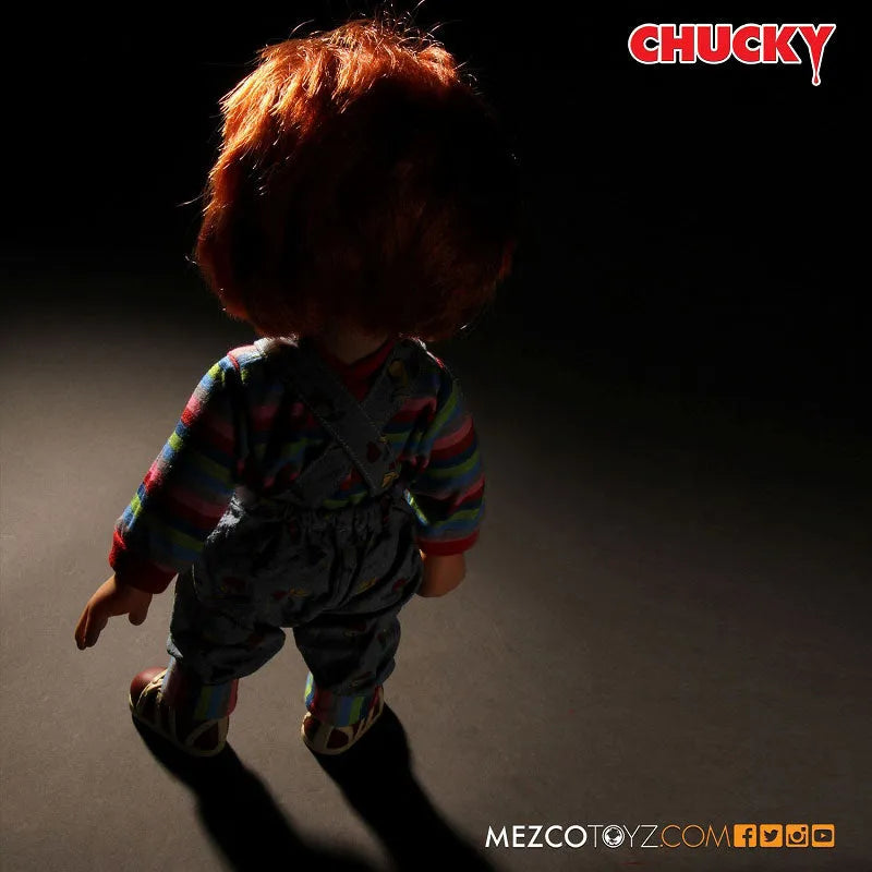 Child's Play - Good Guy Chucky 15 Inch Talking Figureㅤ – Mezco – ActionFigure Brasil