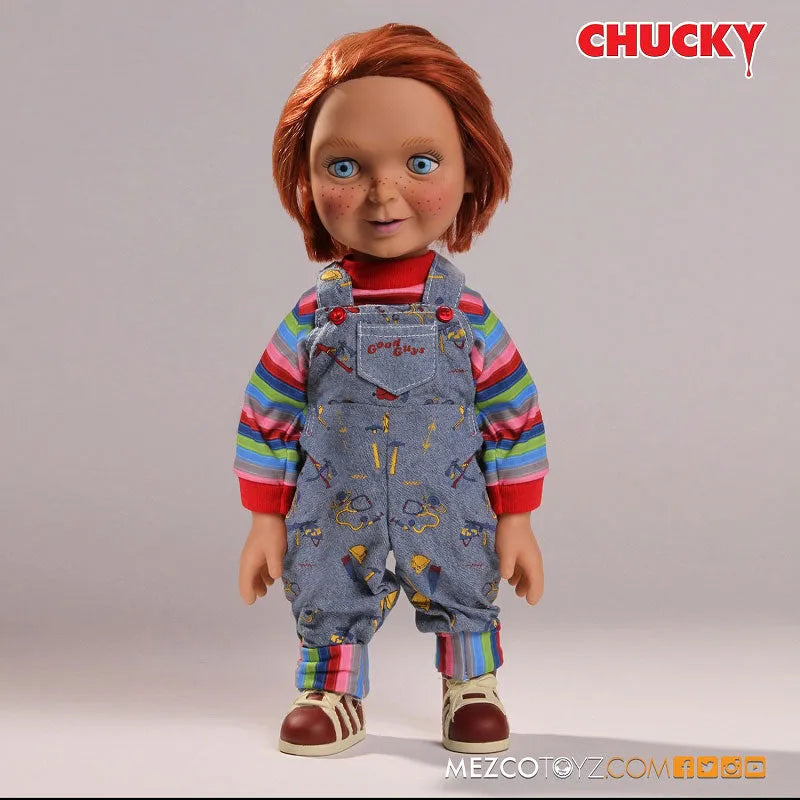 Child's Play / Good Guys Chucky 15 Inch Talking Figureㅤ – Mezco – ActionFigureBrasil