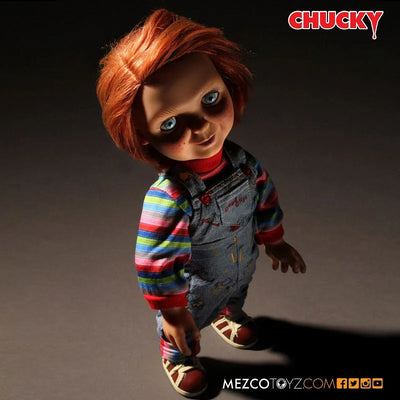 Child's Play / Good Guys Chucky 15 Inch Talking Figureㅤ – Mezco – ActionFigureBrasil — detalhe do produto