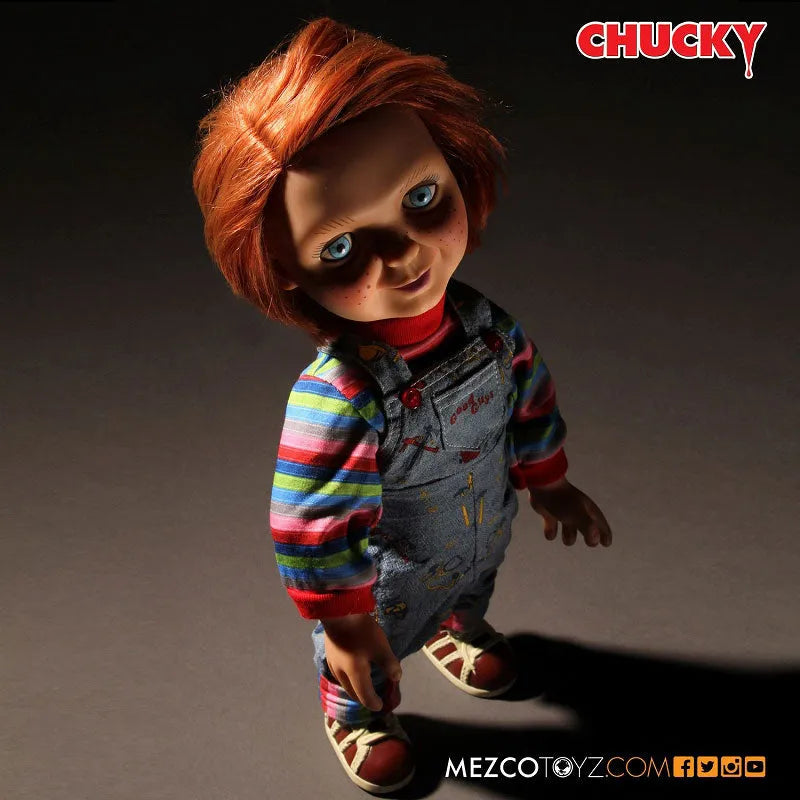 Child's Play / Good Guys Chucky 15 Inch Talking Figureㅤ – Mezco – ActionFigureBrasil