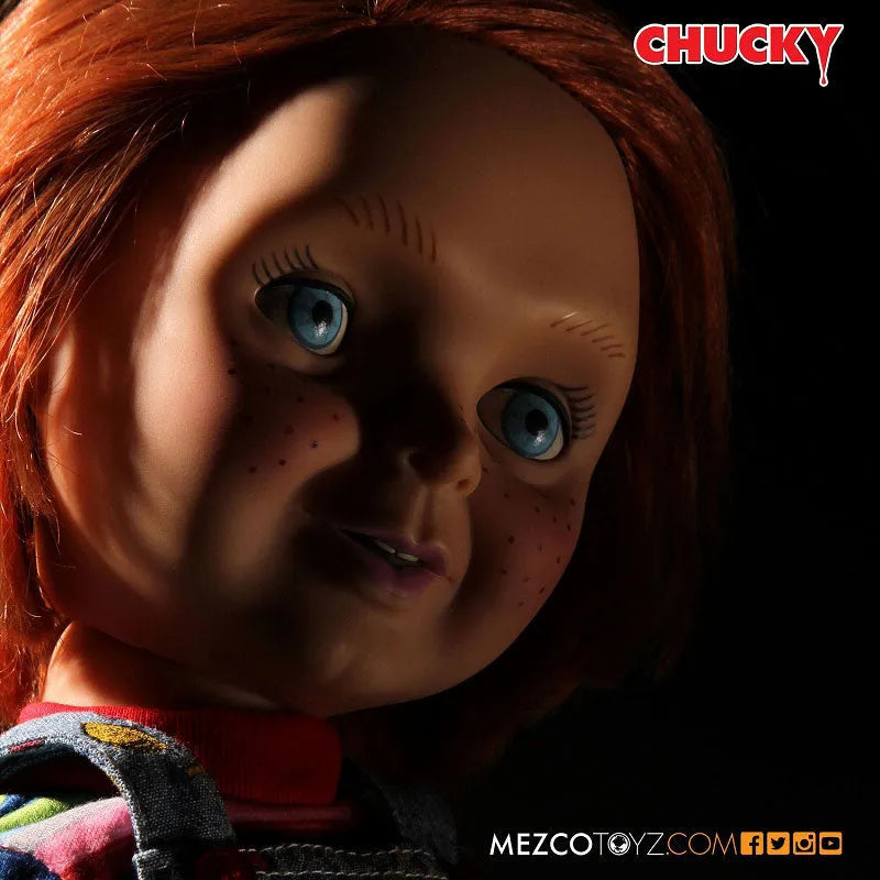 Child's Play / Good Guys Chucky 15 Inch Talking Figureㅤ – Mezco – ActionFigureBrasil