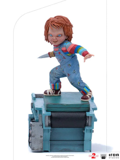 "Child's Play" Statue "Art Scale" 1/10 Scale Chucky [Movie "Child's Play 2"]ㅤ – Iron Studios – ActionFigureBrasil