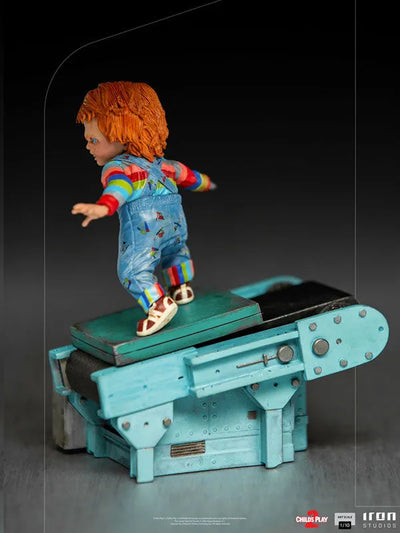 "Child's Play" Statue "Art Scale" 1/10 Scale Chucky [Movie "Child's Play 2"]ㅤ – Iron Studios – ActionFigureBrasil — acessórios