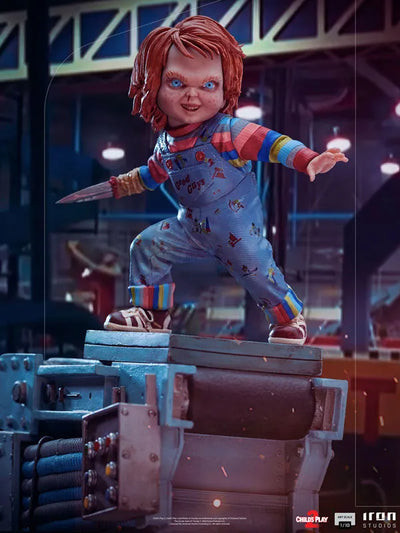 "Child's Play" Statue "Art Scale" 1/10 Scale Chucky [Movie "Child's Play 2"]ㅤ – Iron Studios – ActionFigureBrasil — ângulo diferente