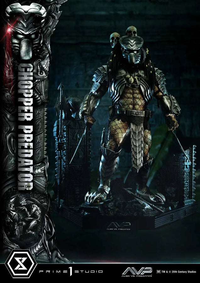 Chopper Predator (Regular Version) Alien vs. Predator – Prime1Studio – ActionFigure Brasil