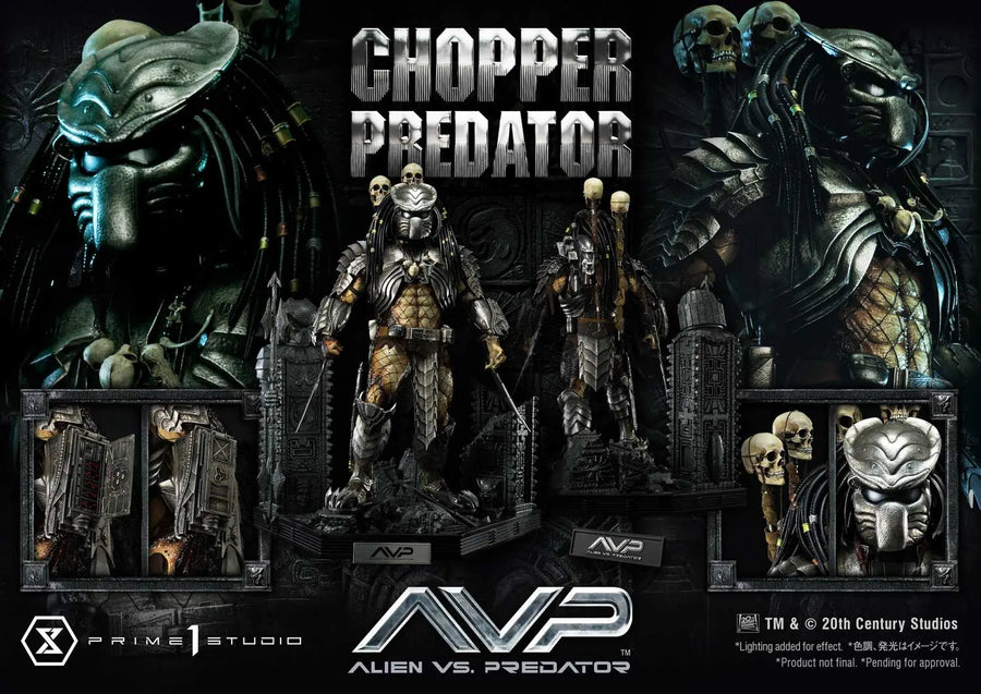 Chopper Predator (Regular Version) Alien vs. Predator – Prime1Studio – ActionFigure Brasil