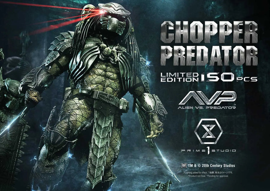 Chopper Predator (Regular Version) Alien vs. Predator – Prime1Studio – ActionFigure Brasil